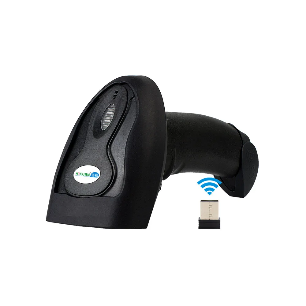 Ручной 2 4G беспроводной лазерный сканер штрих кода USB интерфейс длинный Rang