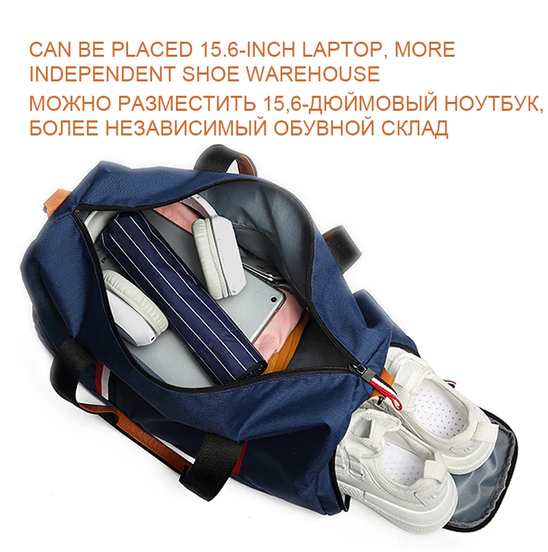 Дорожная сумка большой емкости мужская ручная сумка женская холщовая большая сумка на плечо многофункциональные водонепроницаемые сумки DXH
