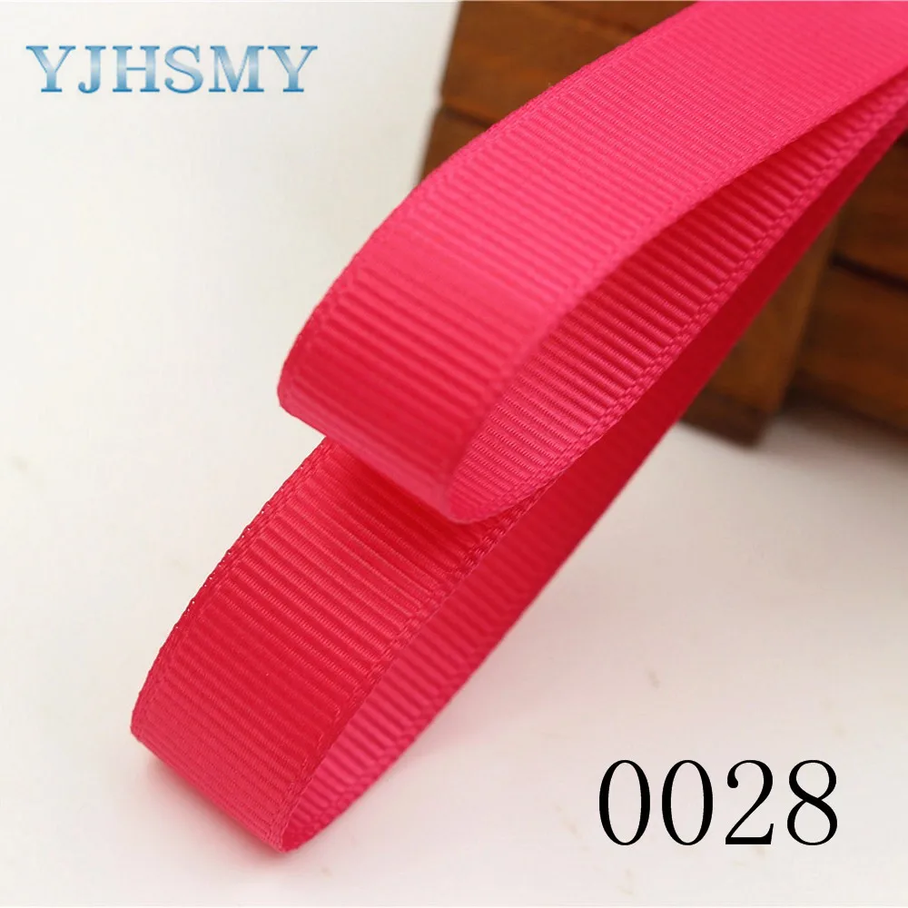 YJHSMY J 17606 L16MM 0028 16 мм 10 ярдов однотонные ленты термопечать grosgrain Свадебные