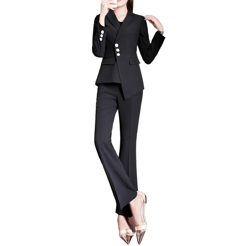 Женские Брючные костюмы ручной работы женские деловые Смокинги на заказ для