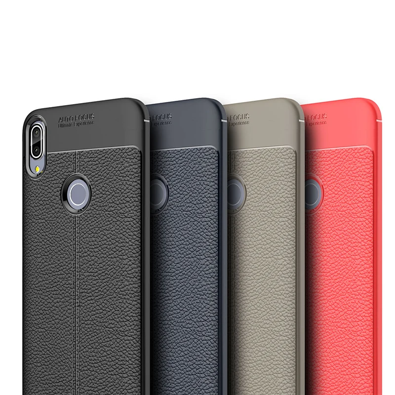 Кожаный чехол с рисунком личи мягкий для ASUS zenfone 4 Max Plus ZC554K 3 zoom 3s max 4v pro plus