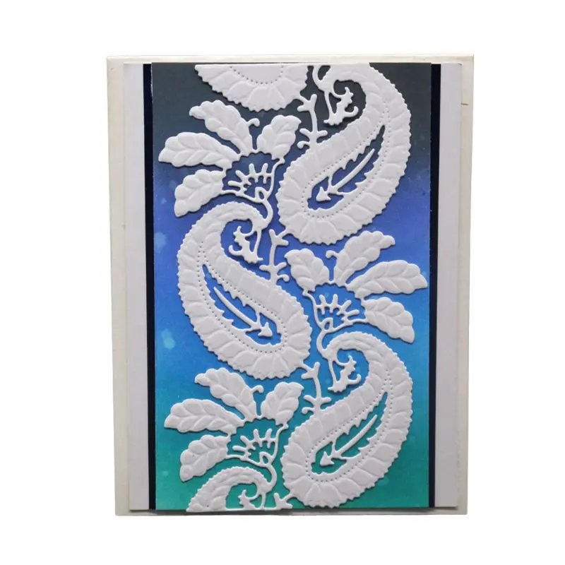 

Leaf Background Metal Cutting Dies Stencil DIY Scrapbooking Album Stamp Paper Card Embossing Craft Decor