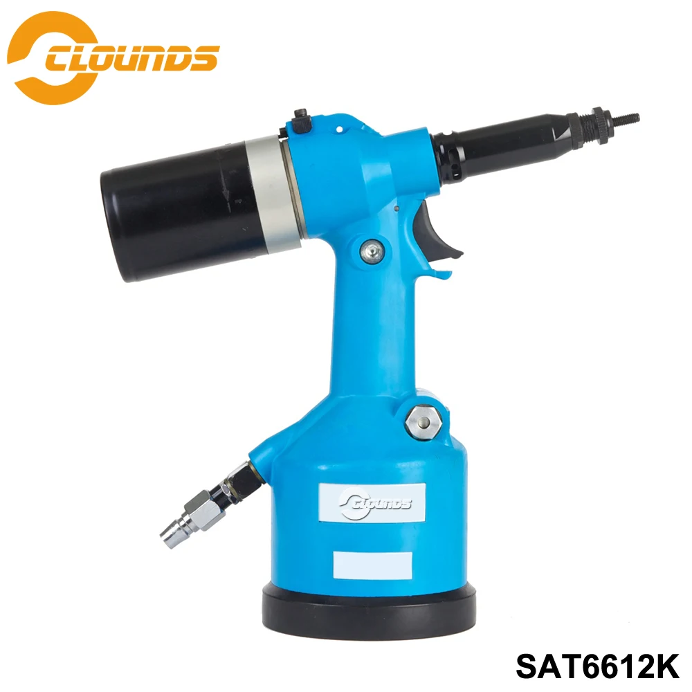 

SAT6612K Air Rivet Nut Gun Pneumatic 19000N Air Nut Riveter