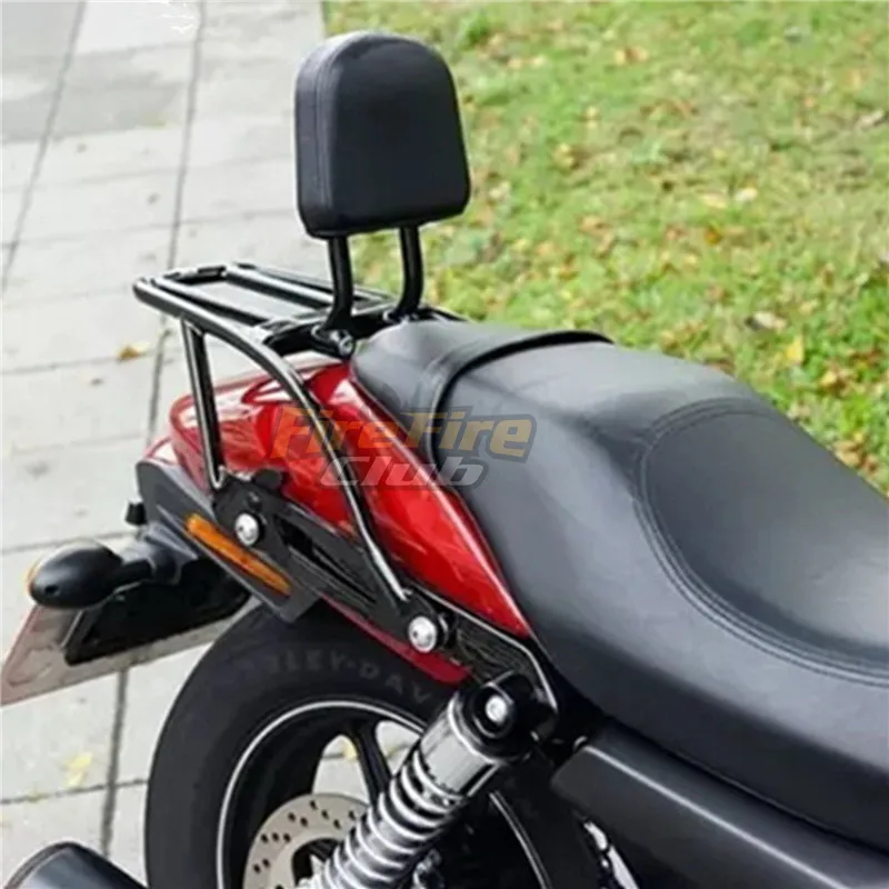 Спинка Sissybar с багажником 2015 2017 Новинка для Harley Street 500 750 XG500 XG750 15 16 17|Сиденья и