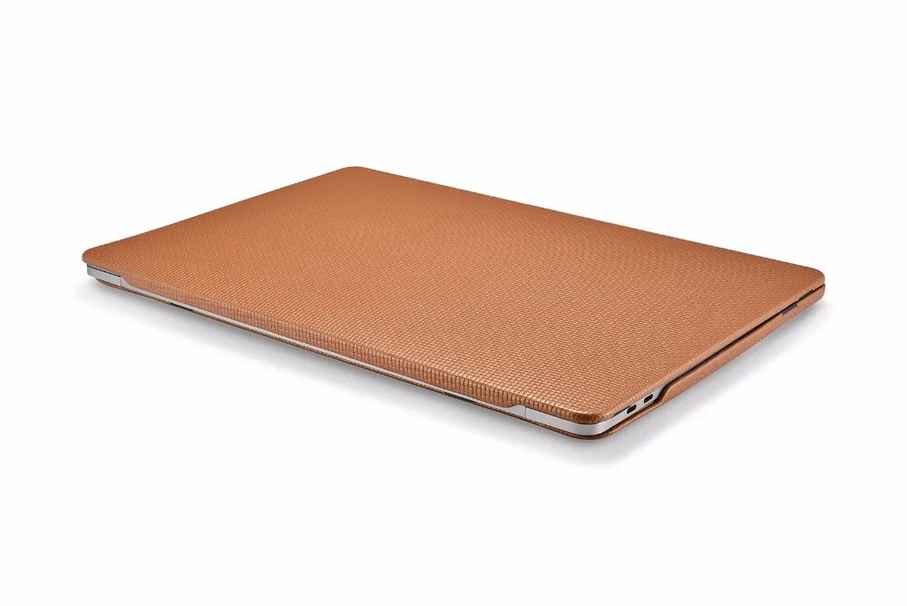 Чехол для ноутбука Macbook Pro 13 A1706 A1708 A1989 чехол из натуральной кожи с тканым узором для Macbook Pro 15 A1707 A1990