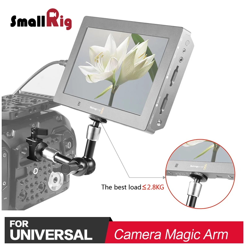 DSLR камера SmallRig быстросъемный зажим NATO с шарнирной ручкой для монитора