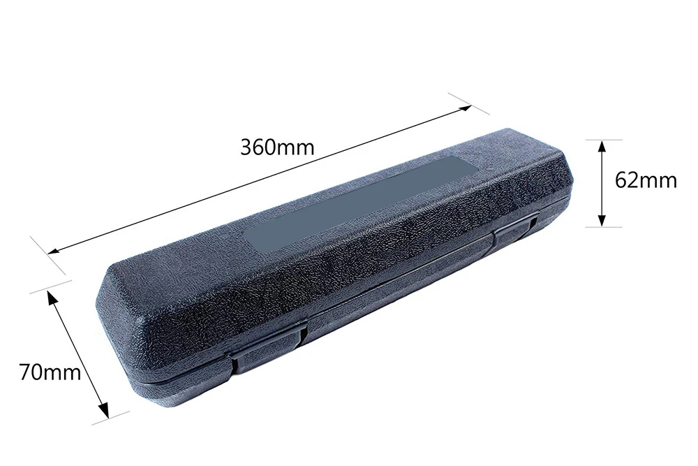 

Bicycle Diamond-shaft Torque Wrench 1/4 Square Driver 5-25Nm Tool Box Set with Lock Function and Fully reversible
