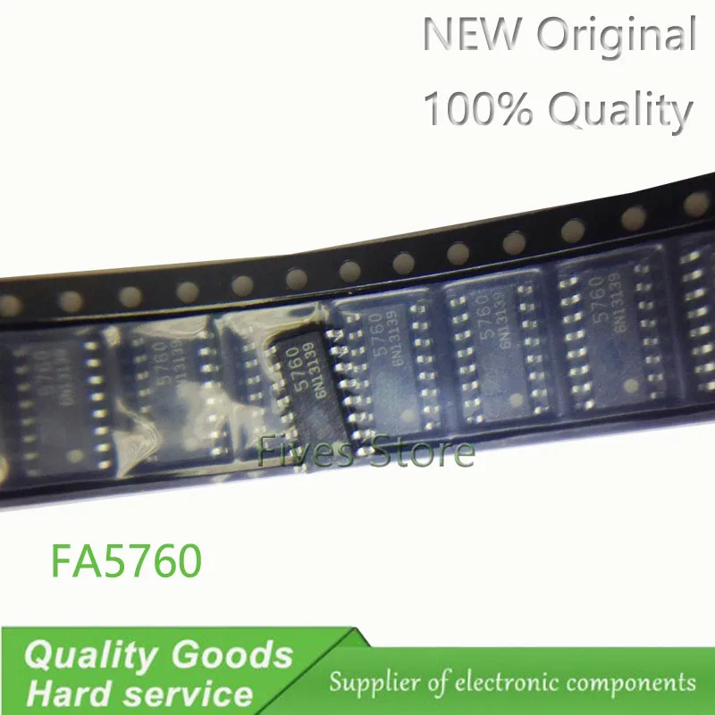 10 unids/lote FA5760N N6 TE3 FA5760 FE5760 5760 SOP16 buena calidad nuevo envio libre оригинал|Органайзеры для кабеля| |