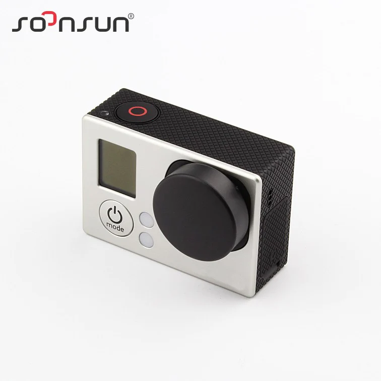 Новая защитная крышка для объектива камеры SOONSUN + Крышка корпуса GoPro Hero 3 |