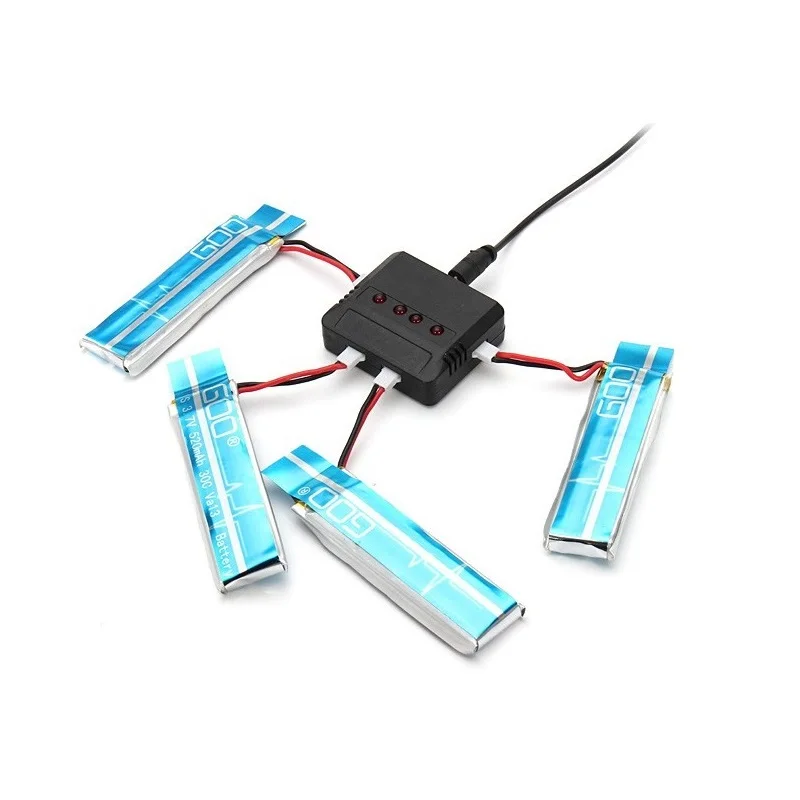 WLtoys V930 V977 XK K110 Запчасти для радиоуправляемого вертолета 3 7 В 520 мАч 30C 4 шт. литий