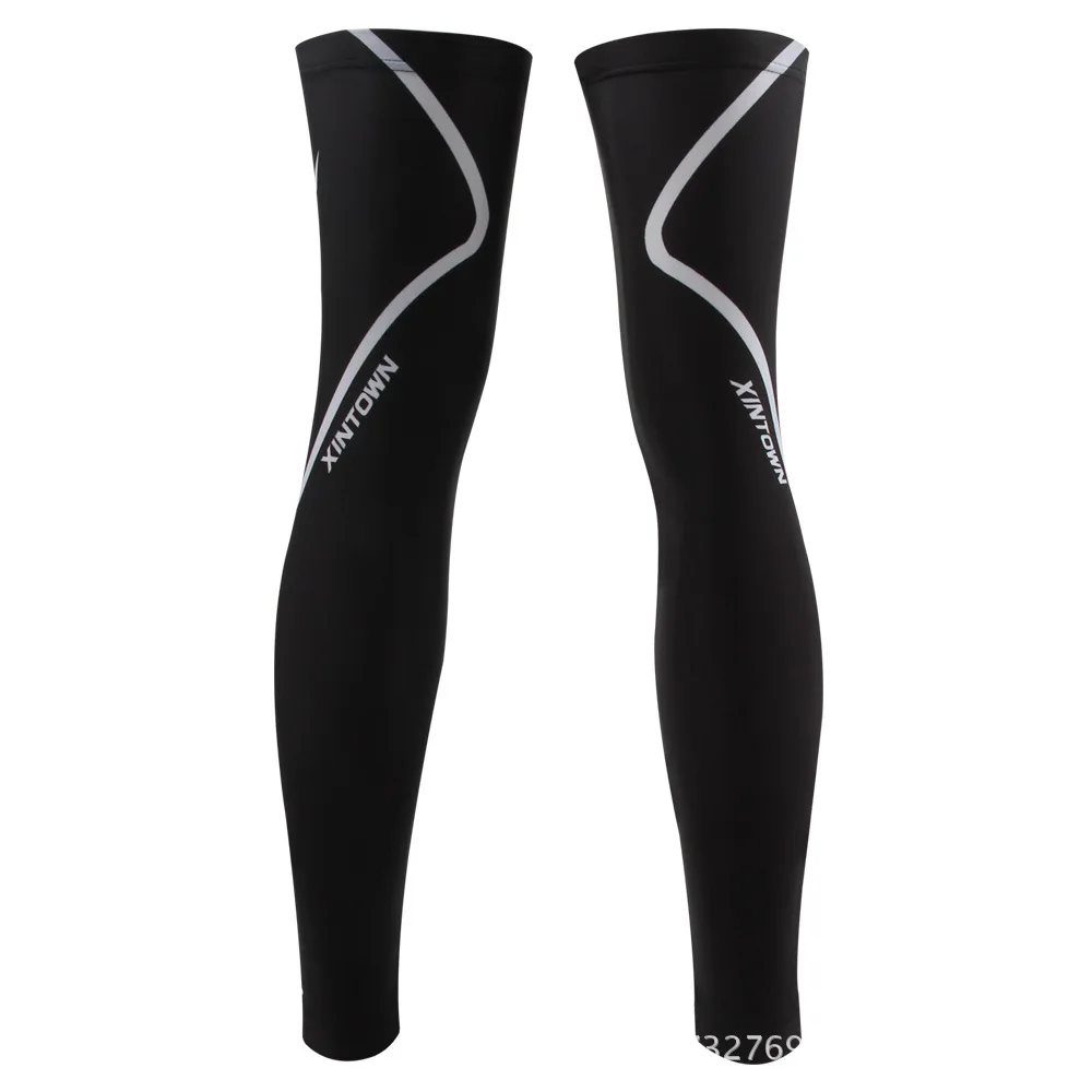 Новинка черные велосипедные гетры XINTOWN для женщин и мужчин бега Солнцезащитная