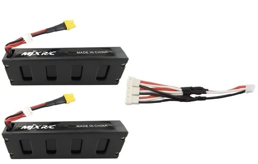 7,4 v зарядное устройство для MJX R/C Bugs 3 B3 7,4 V 1800mah 25C Li-po батарея для MJX B3 RC Квадрокоптер Дрон запасные части Аксессуары - Цвет: Светло-серый