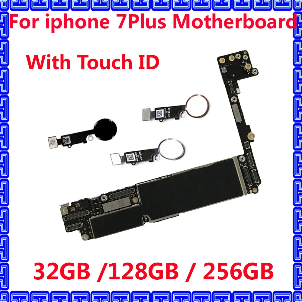 32 ГБ/128 ГБ/256 ГБ IOS система для iphone 7 Plus P оригинальная разблокированная материнская
