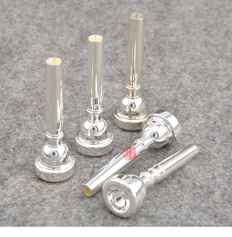 Vincent Bach 351 Series Standard Trumpet Mouthpiece 3C 5C 7C silver-plated | Спорт и развлечения