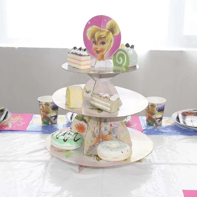 TinkerBell вечерние украшения мультфильм Эльф Тинкербелл тема одноразовые наборы посуды Дети девушки ребенок душ события вечерние принадлежности - Цвет: No.11