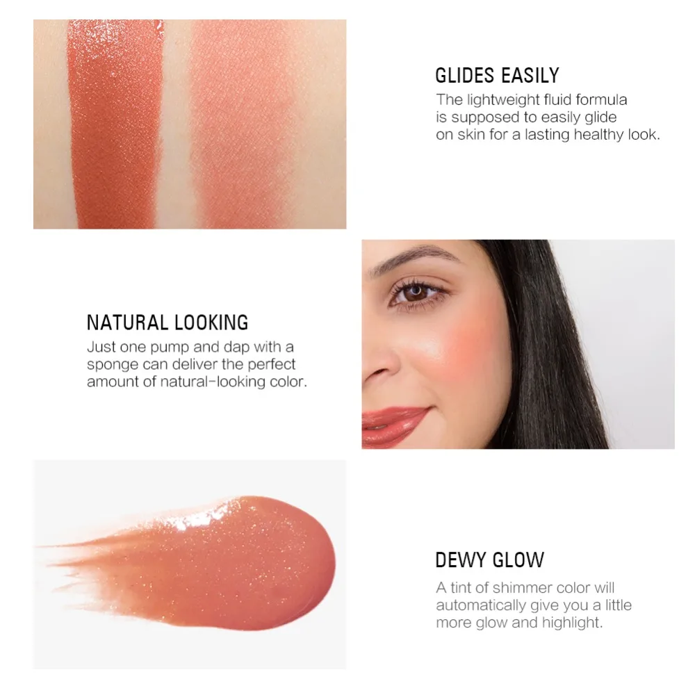 SACE LADY макияж Жидкие Румяна профессиональная для лица Длительное Действие