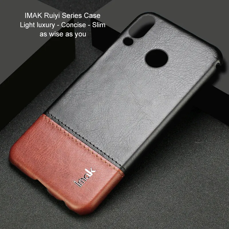 IMAK Ruiyi Series Luxury Skin PU Leather Case for Asus Zenfone 5 (ZE620KL) / 5Z (ZS620KL) Hard PC Back Cover Cases Quality |