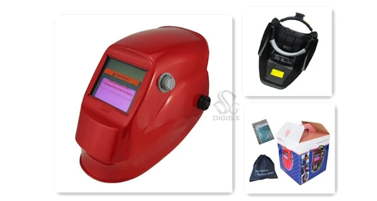 Большая смотровая площадка на солнечных батареях сварочный шлем Сварочная маска