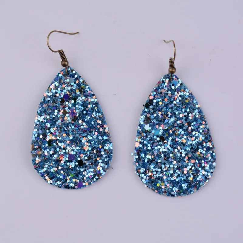 Серьги подвески в форме капли блестки различные цвета|dangle drop earings|dangle earringsdrop dangle