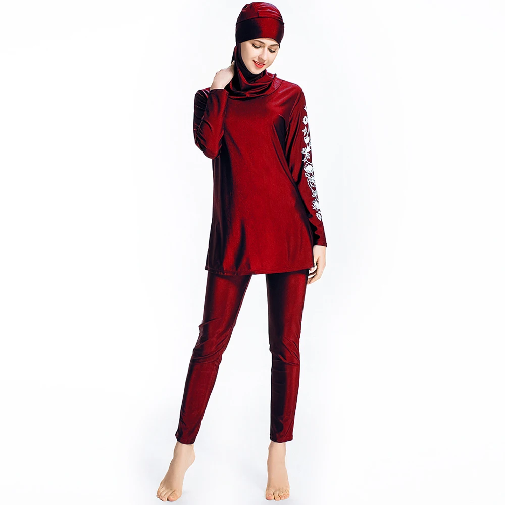 DROZENO мусульманские купальники musulmanes Maillots De Bain Maillot de Islamique Pour Les Femmes Hijab Plein | Спорт и