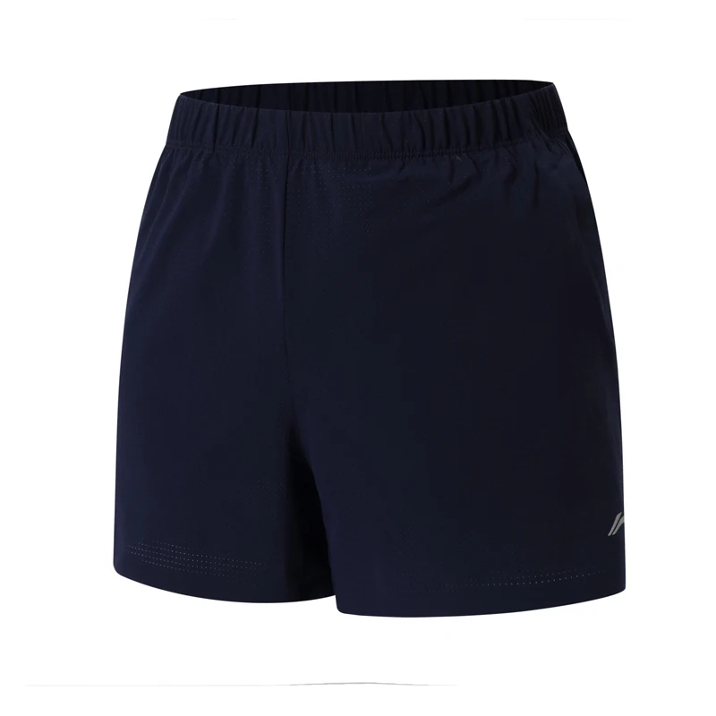 Li-Ning, мужские спортивные шорты для бега, Стандартная посадка, 87% нейлон, 13% спандекс, сетчатая подкладка, дышащие спортивные шорты, нижняя часть AKSP107 MKD1644