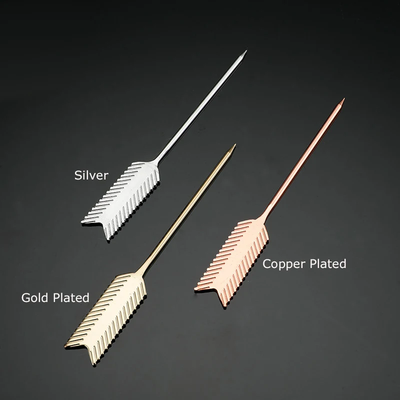 

Free Shipping Creative Cocktail Decoration Fruit Stick Cocktail or Martini Pick Pack of 12 (Arrow Shape)