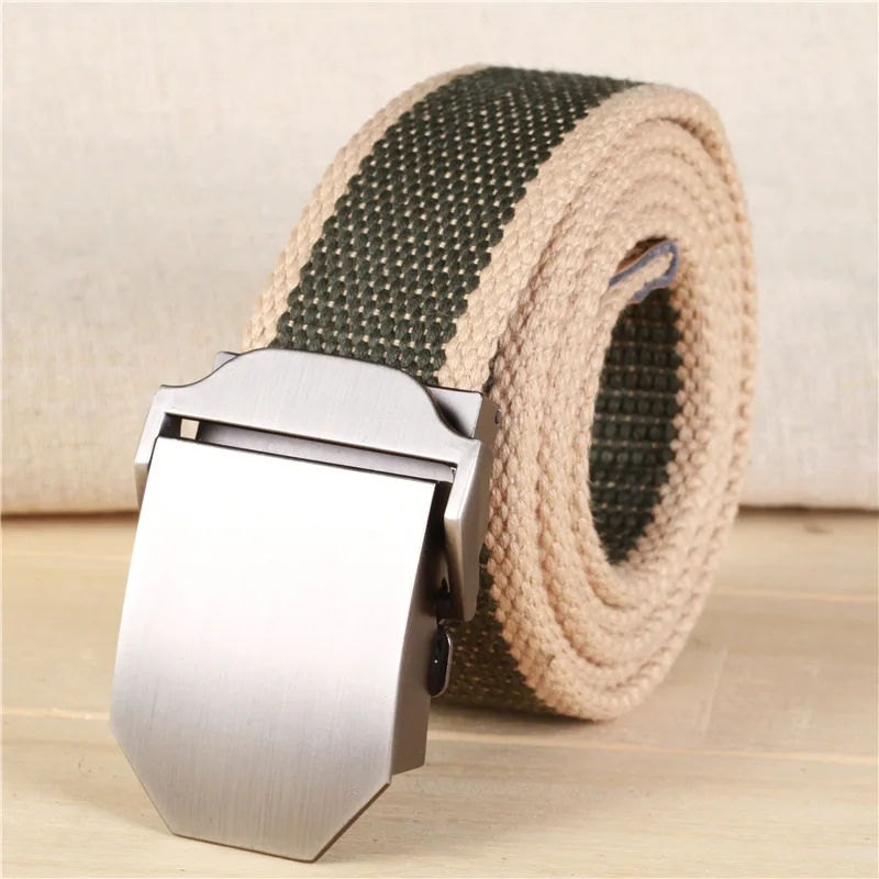 Новинка 2017 распродажа повседневные утолщенные мужские холщовые ремни военный