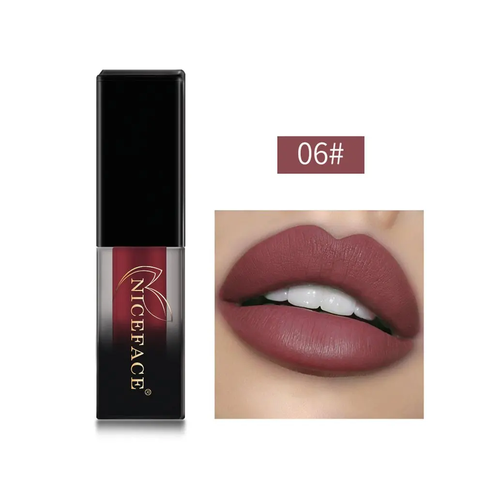 Liquid Lipstick Hot Sexy Colors Lip Paint Matte Waterproof Long Lasting Gloss Kit | Красота и здоровье