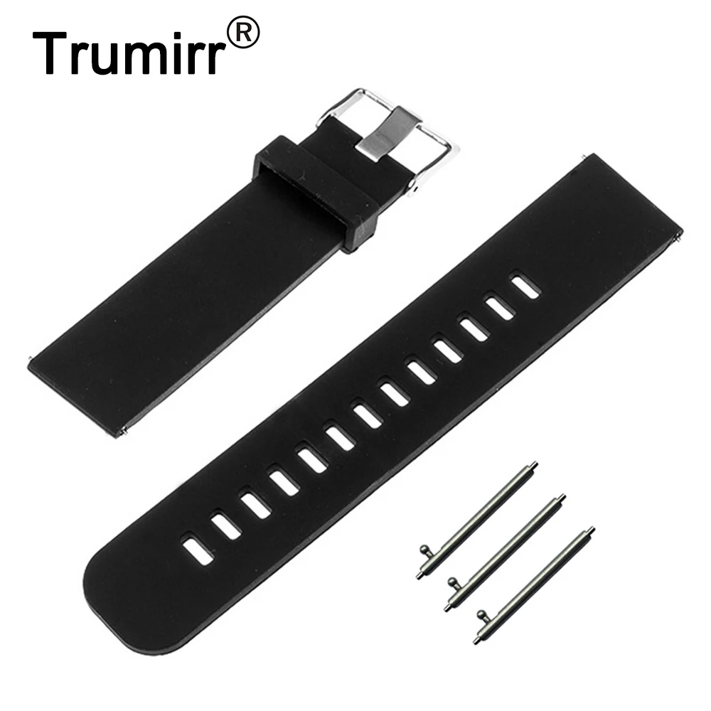 Ремешок для часов из силиконовой резины 18 мм 19 20 21 22 мм|orient watch bands|watch bandrubber band |