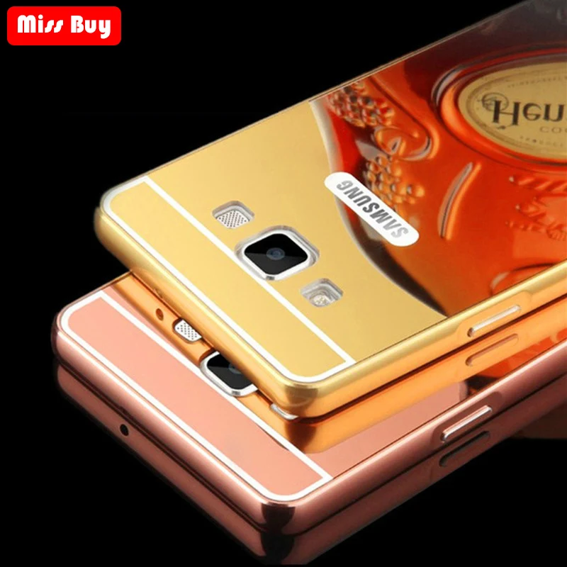 Роскошный зеркальный алюминий чехол для Samsung galaxy J2 Prime металлический бампер Galaxy