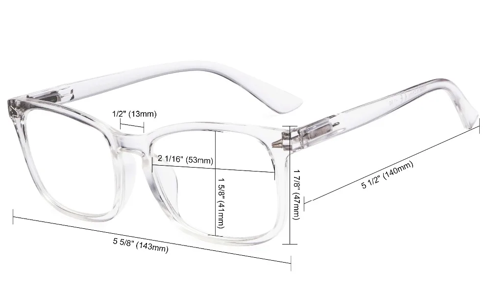 RT1801-5pc-Mix Eyekepper стильные оптические очки для чтения, очки для женщин и мужчин, 5-pack, разные цвета