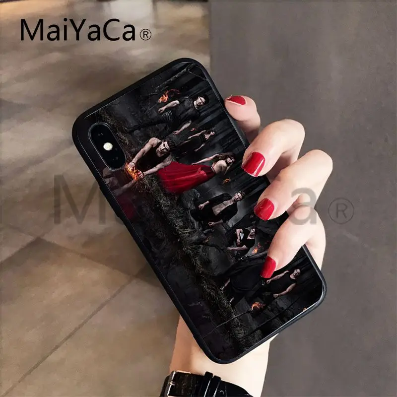 MaiYaCa Дневники вампира горячая Распродажа модный дизайн сотовый Чехол для iphone 6 6s