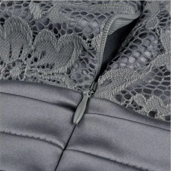 Backlake New Arrivals Satin Mother Of The Bride Dresses Lace Mid Sleeve With Zipper Back Design Sheath Dress Floor Length