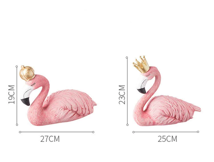 1 шт. модные украшения для стола большой фламинго декоративные фигурки домашний