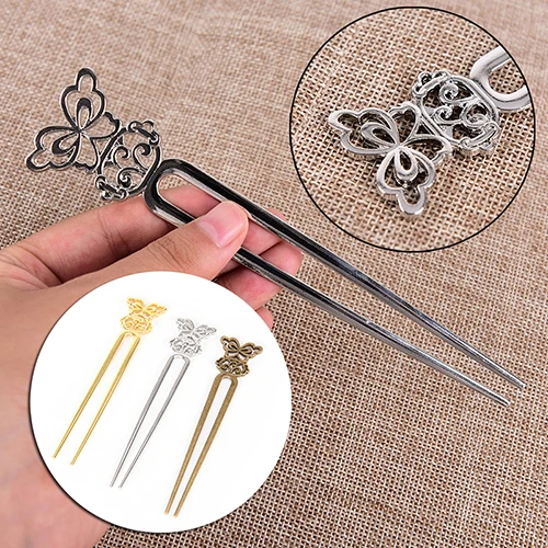 Винтажные Украшения сделай сам дизайнерские шпильки в виде бабочки заколки для