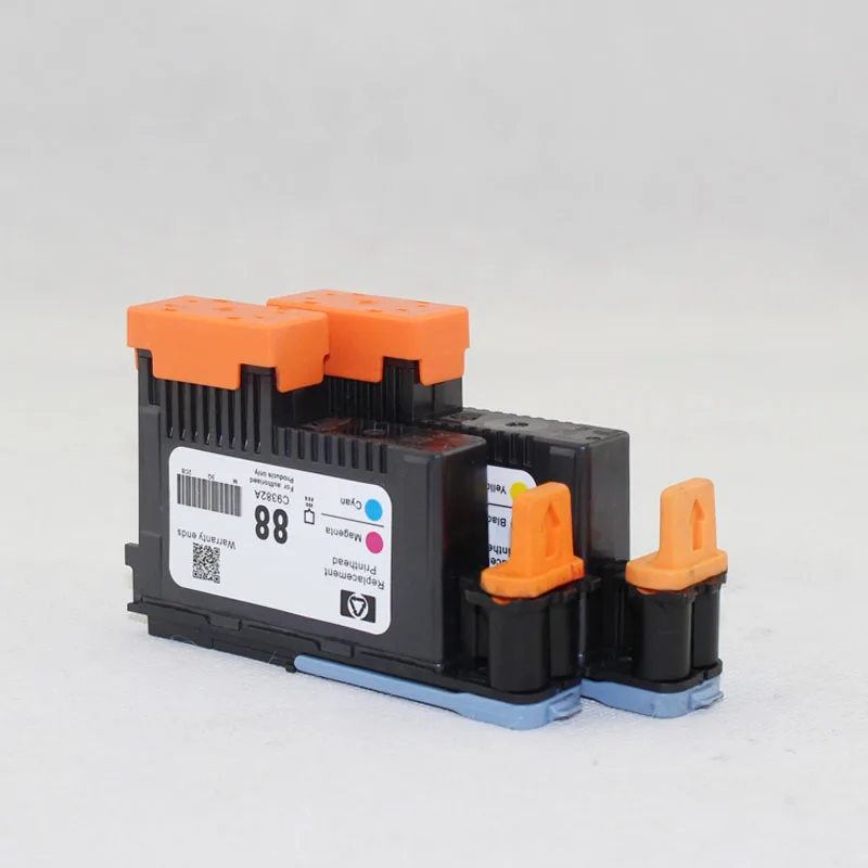 Лидер продаж 2 шт. новая печатающая головка черный/желтый + голубой/Маг для HP 88 C9382A