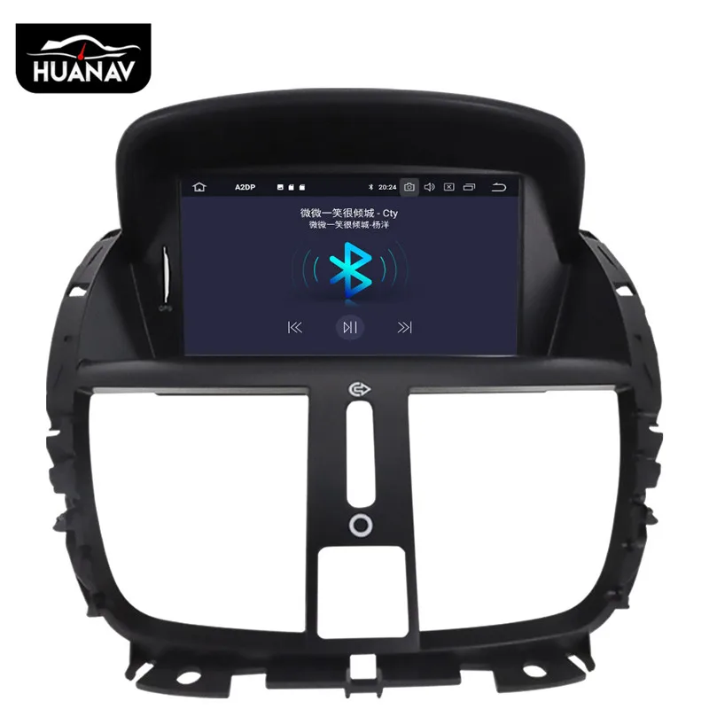 Автомобильный DVD плеер на Android 9 0 GPS навигация для Peugeot 207 2008 2014 стерео головное