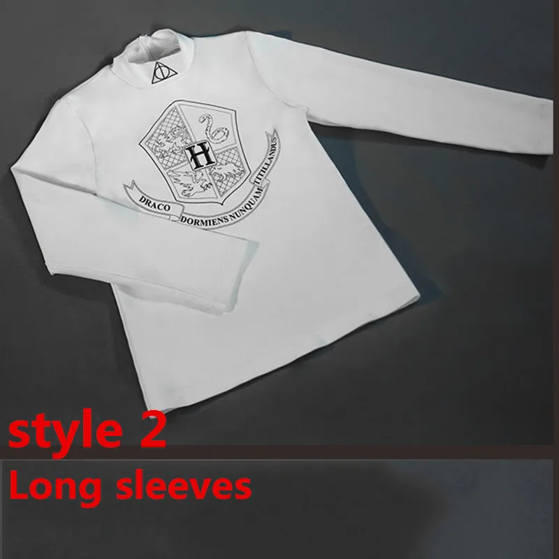 long sleeve Для взрослых Гриффиндор Колледж Костюмы для косплея шарфы куртки пальто юбка для Для женщин для мальчиков и девочек вечерние школе магии, летняя одежда - Цвет: long sleeve