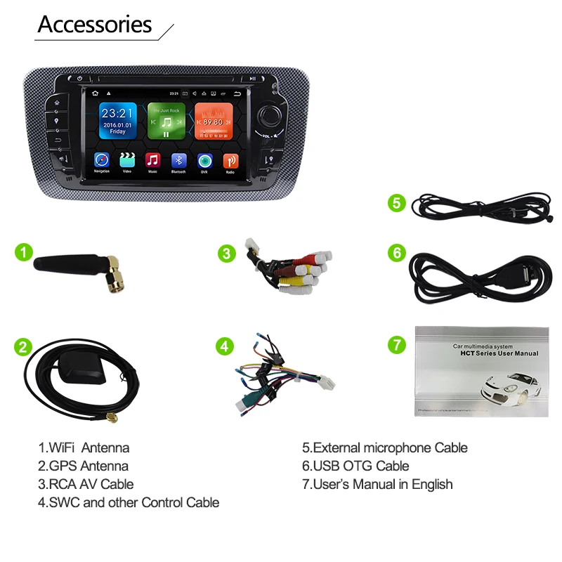 Автомагнитола 2 Din для Seat Ibiza 6j 2009 2010-2013 Android 10 0 8 мультимедийный плеер аудио