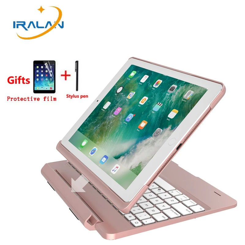 Роскошные Чехлы для планшетов iPad Air 1 2 9 7 дюймов 2017 2018 флип Беспроводная Bluetooth