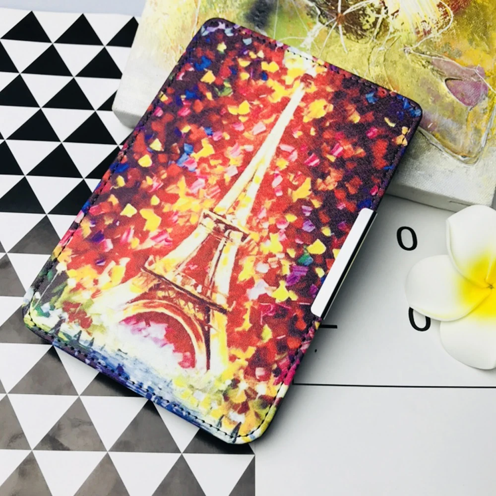 Популярная Картина с Башней чехол для pocketbook basic 2/pocketbook 614 из искусственной кожи +