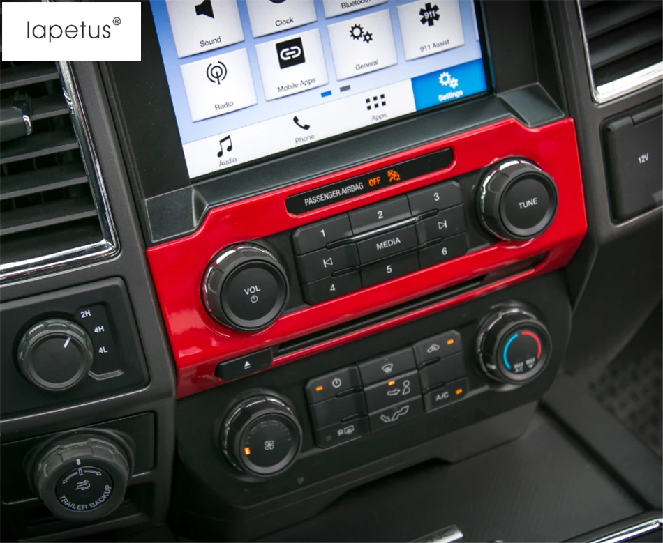 Аксессуары Lapetus для Ford F150 2015 2016 2017 2018 переключатели регулировки центрального