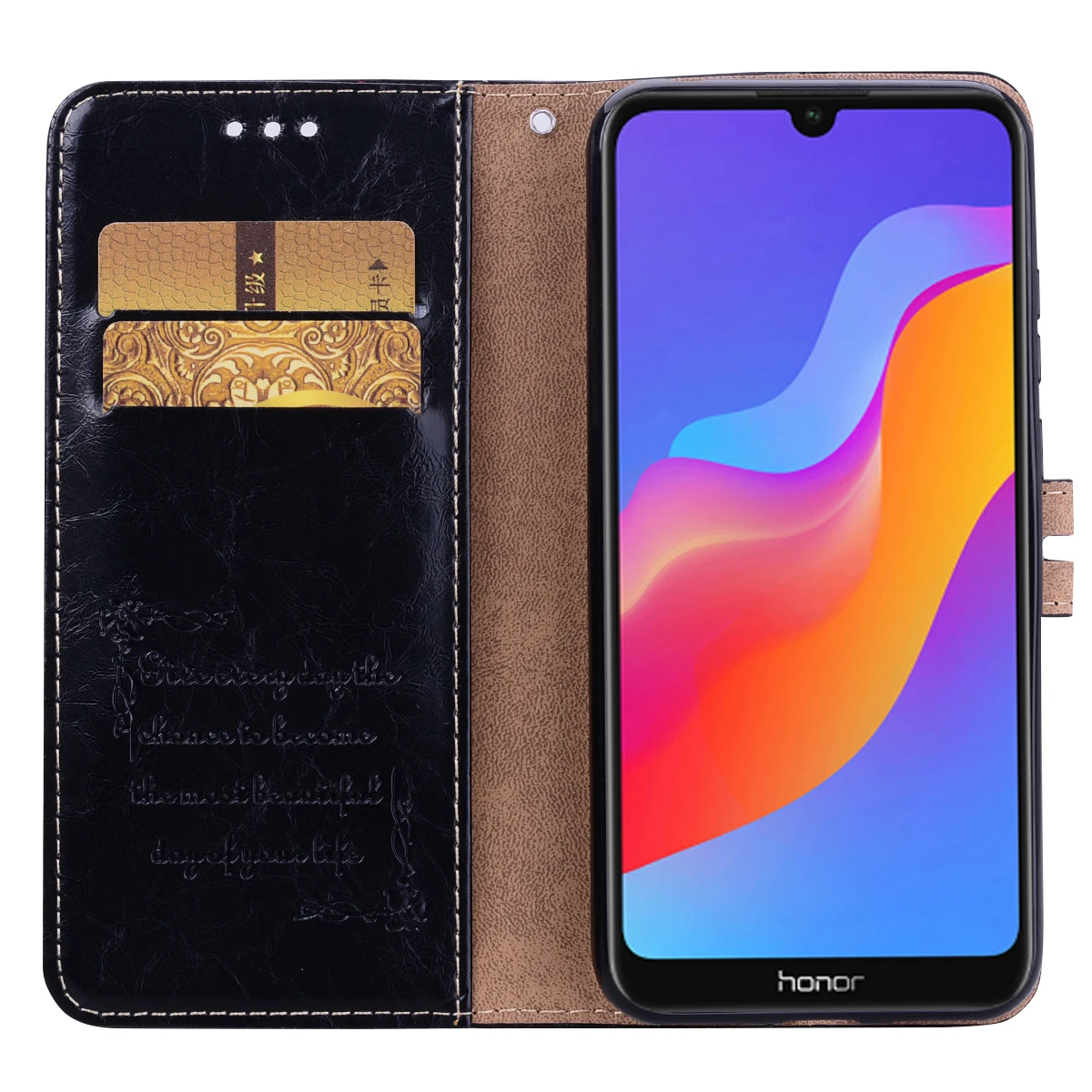 Кожаный чехол-книжка для Honor 8A С Откидывающейся Крышкой для Huawei Honor 8A JAT-LX1 для Huawei Honor 8A Honor 8 A Y6 Y62019