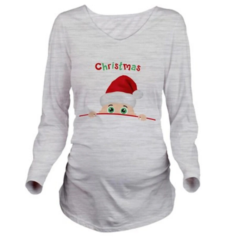 Осень кормление грудью Футболки для беременных и кормящих одежда Для женщин