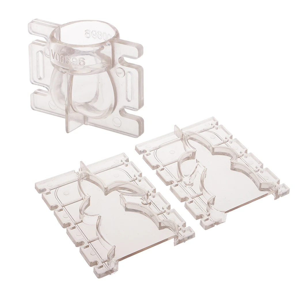 2 шт 3D пластик сердце любовь + Кролик Форма для свечей мыло делая DIY инструменты