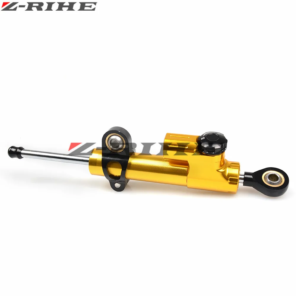 CNC демпфер руля StabilizerLinear Обратный контроль безопасности для honda yamaha Kawasaki z750 Suzuki