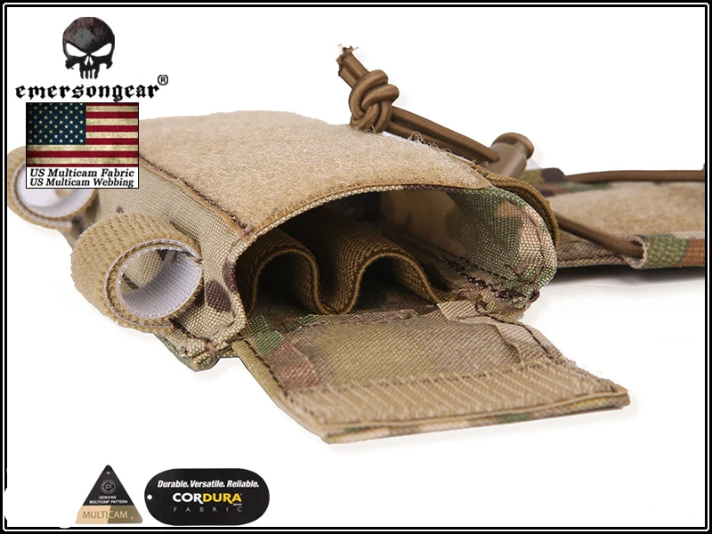 Шлем emersongear MK1 чехол для батареи BK RG Ranger Зеленый Мультикам Тактический карман-Противовес