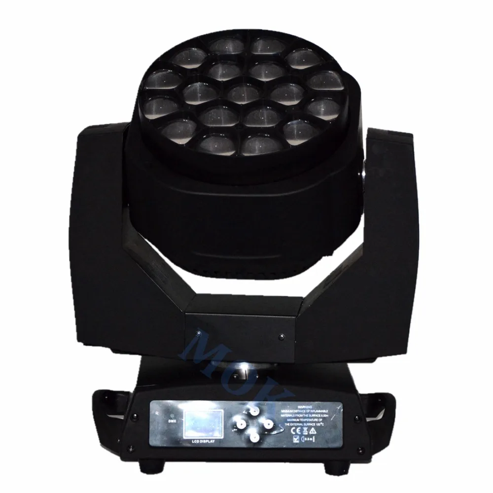 19x15W RGBW 4in 1 LED Bee Eye Moving Head Light Disco lighting для концерта/Вечеринки/сцены|bee eye|disco lightmoving head