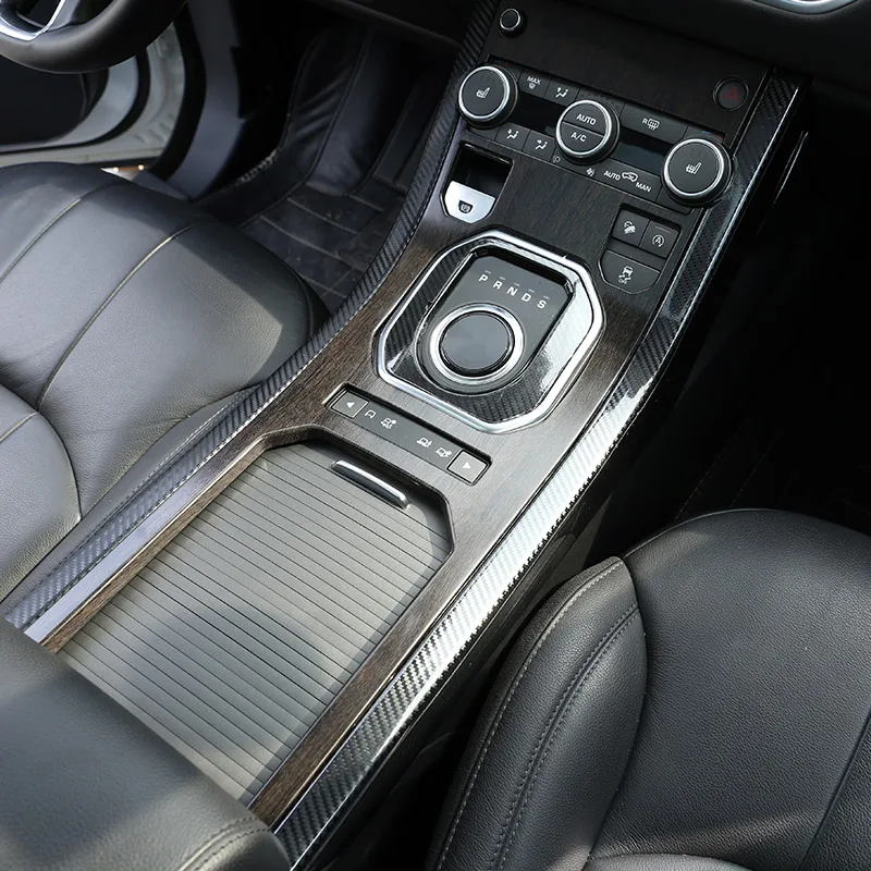 Дубовая древесина для Land Rover Range Evoque ABS Центральная панель привода Декоративная
