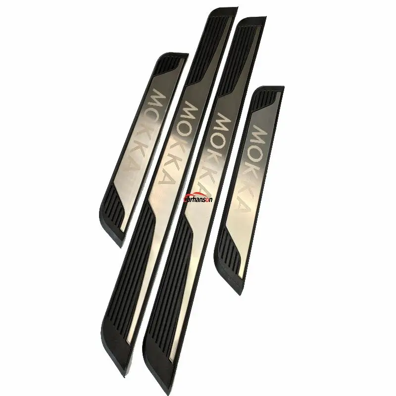 Для Дополнительная наклейка для автомобиля Opel Опель МОККА накладки на пороги